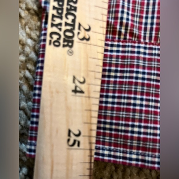 Roundtree & Yorke Long Sleeve Plaid Button Down Shirt size XLT - Picture 8 of 13